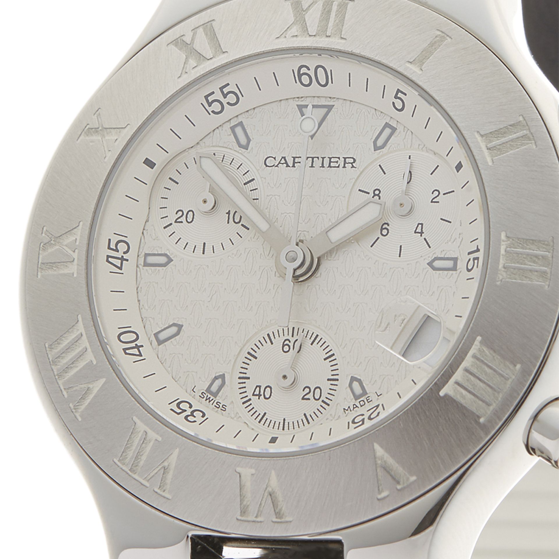 Cartier Must de 21 Chronoscaph 38mm Stainless Steel - 2424 or W10184U2