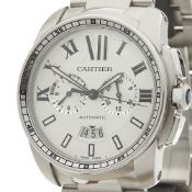 Cartier Calibre Chronograph 42mm Stainless Steel - 3578 or W7100045