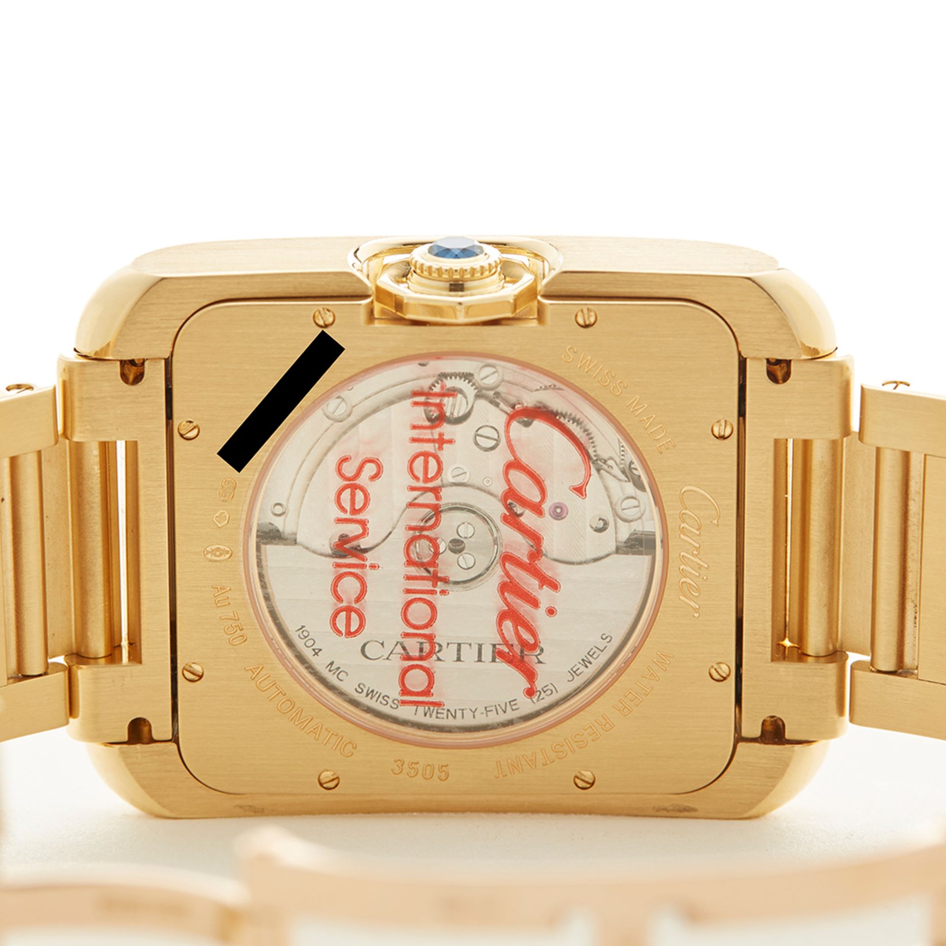 Cartier Tank Anglaise 37mm 18k Yellow Gold - 3505 or W5310018 - Bild 8 aus 8