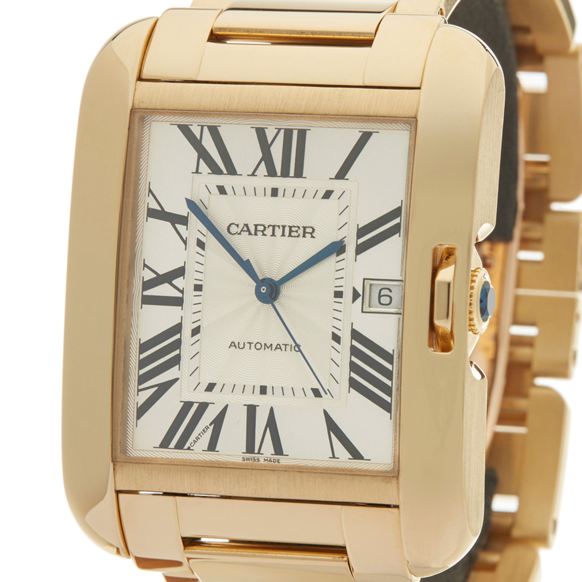 Cartier Tank Anglaise 37mm 18k Yellow Gold - 3505 or W5310018
