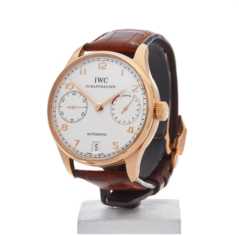 IWC Portuguese 42mm 18k Rose Gold - IW500113 - Image 8 of 9