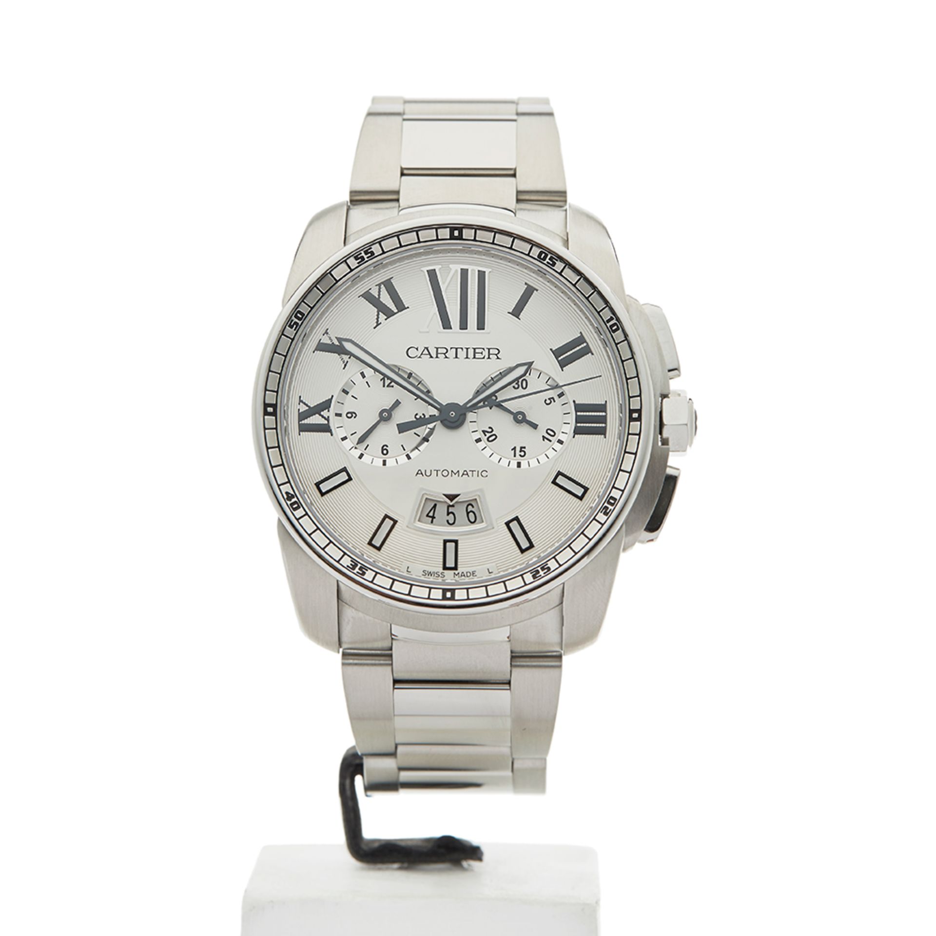 Cartier Calibre Chronograph 42mm Stainless Steel - 3578 or W7100045 - Image 2 of 9