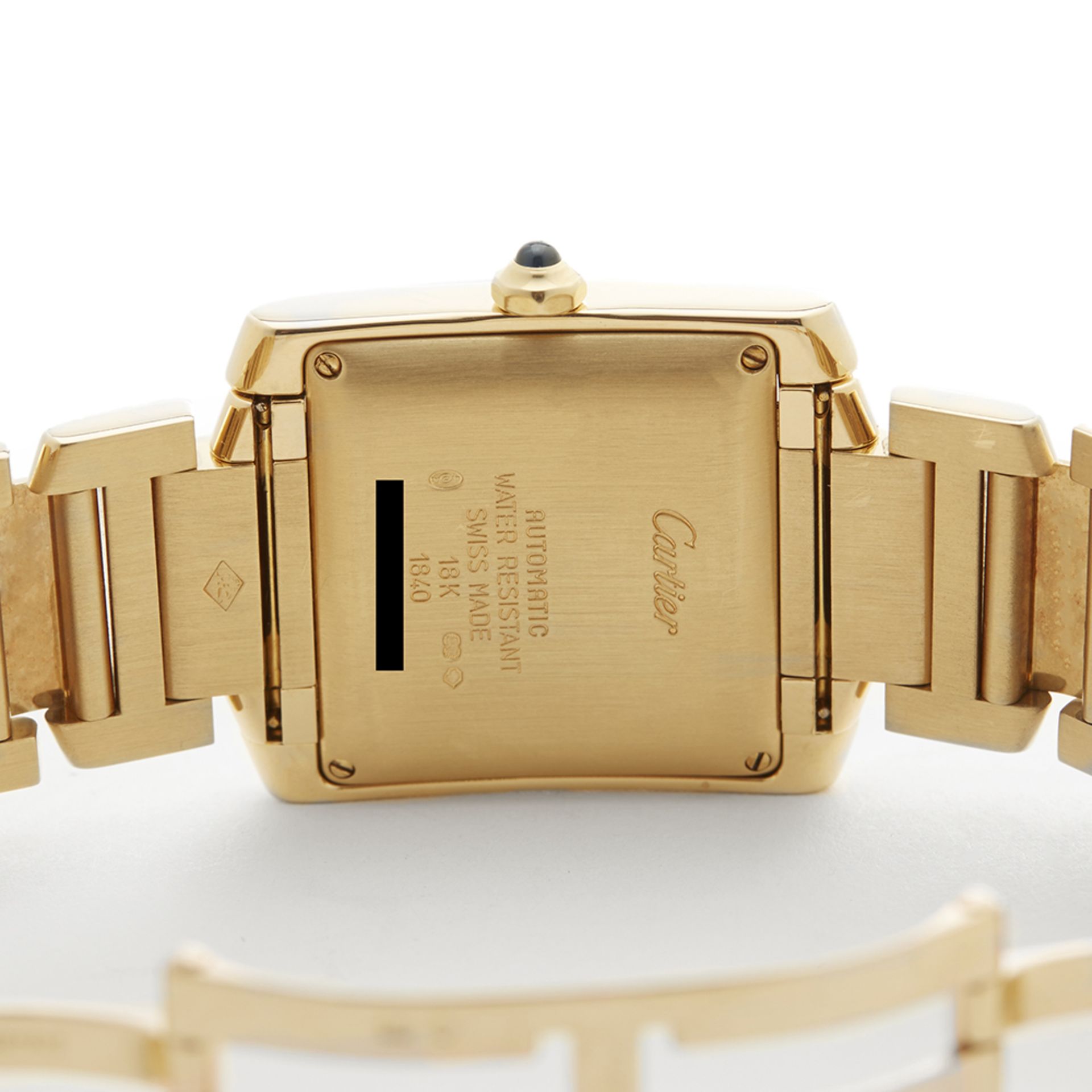 Cartier Tank Francaise 28mm 18k Yellow Gold - 1840 or W50001R2 - Image 8 of 8