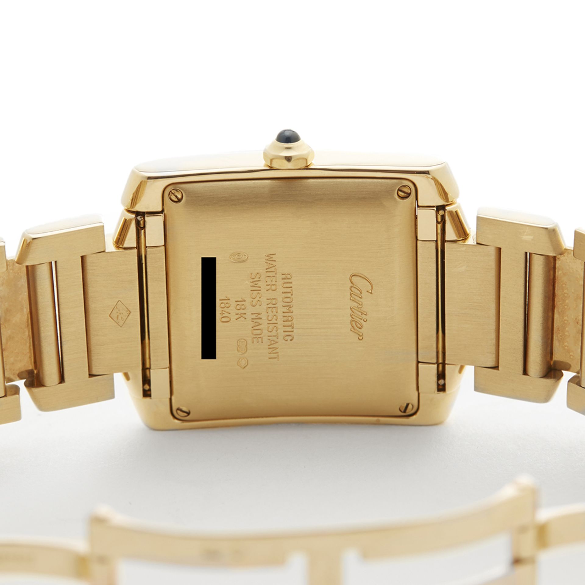 Cartier Tank Francaise 28mm 18k Yellow Gold - 1840 or W50001R2 - Bild 8 aus 8