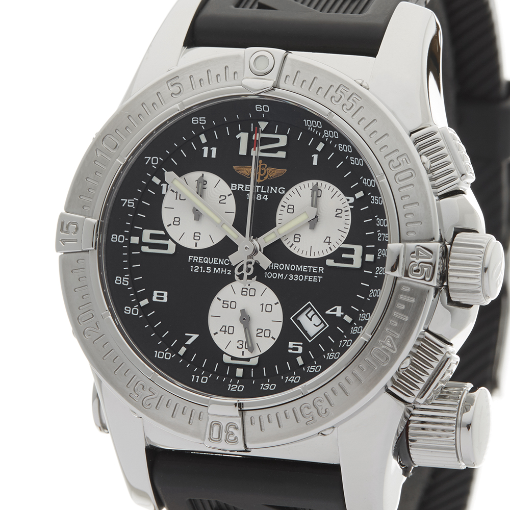 Breitling Emergency Chronograph 45mm Stainless Steel - A73321