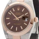 Rolex Datejust 41mm Stainless Steel & 18k Rose Gold - 126301