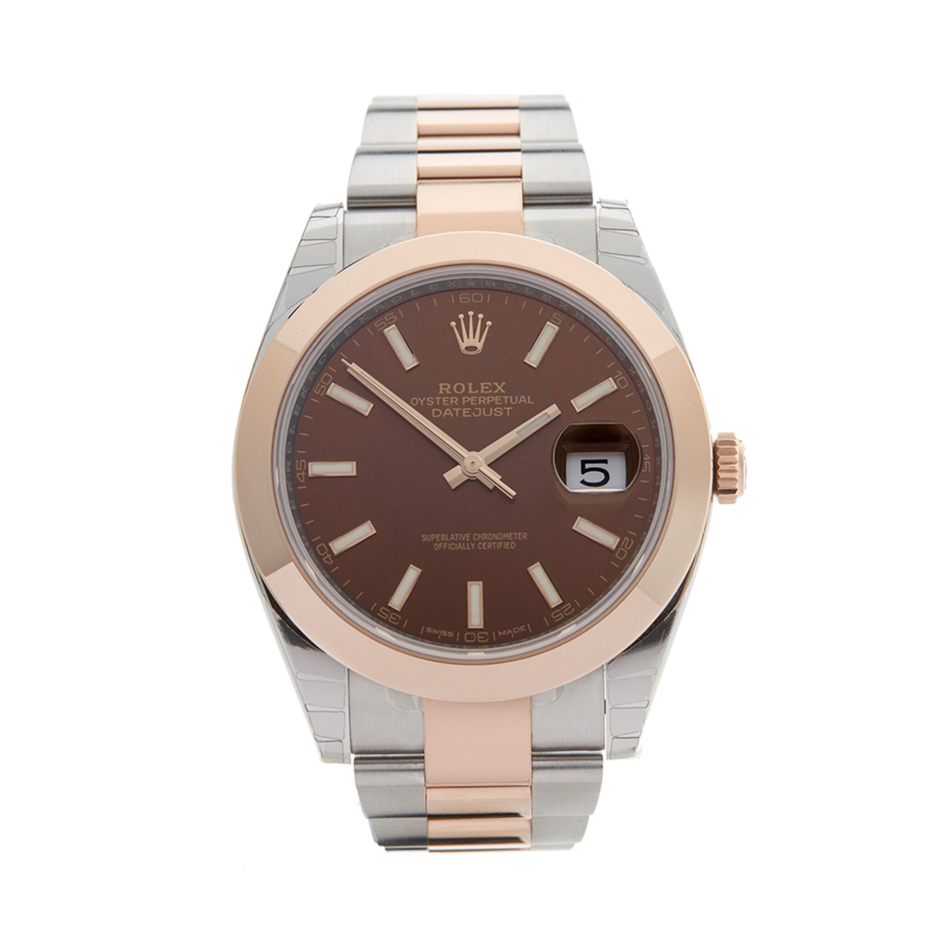 Rolex Datejust 41mm Stainless Steel & 18k Rose Gold - 126301 - Image 2 of 9