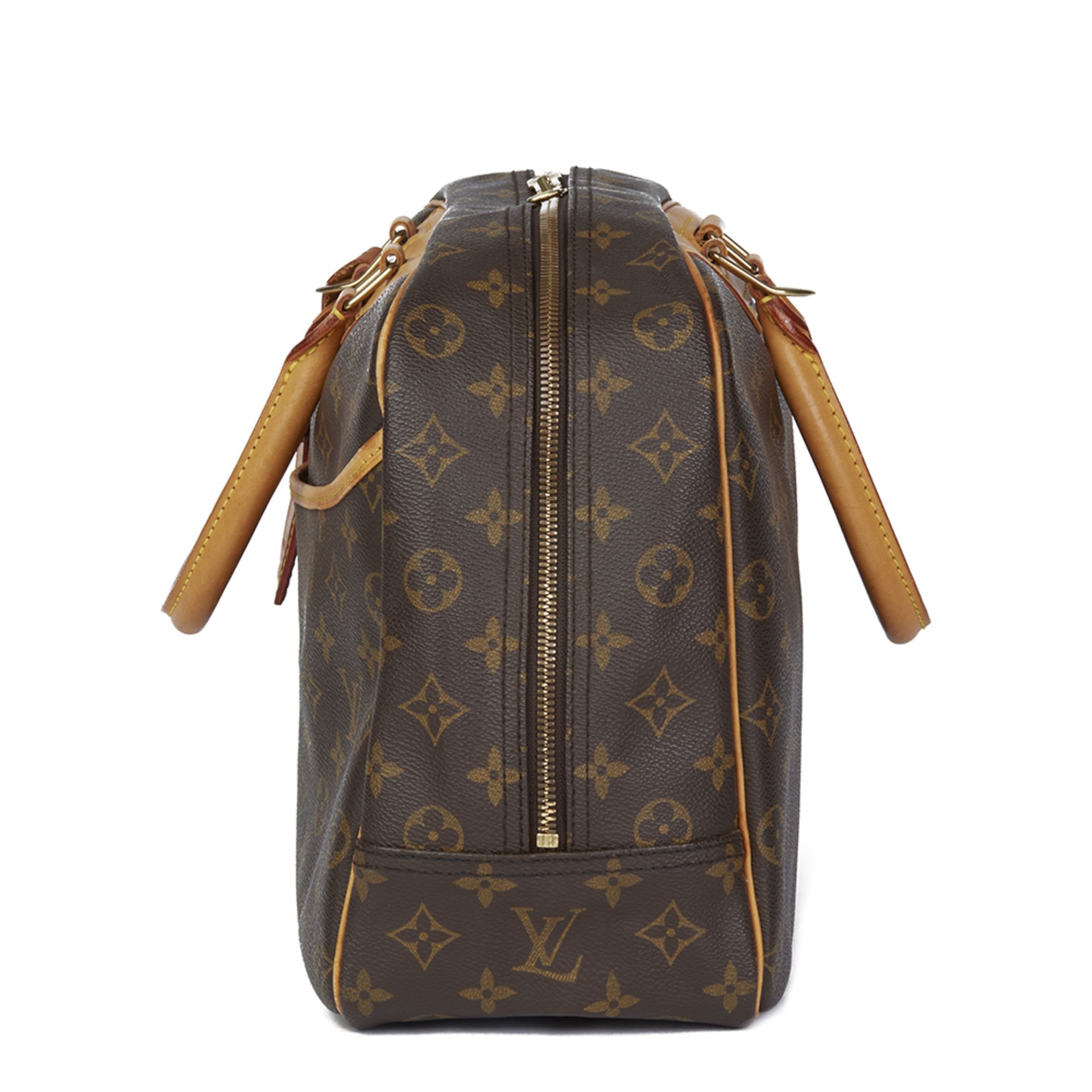 Brown Monogram Coated Canvas Vintage Deauville - Image 2 of 8