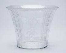 Swedish Orrefors Art Glass Bowl Simon Gate C.1918