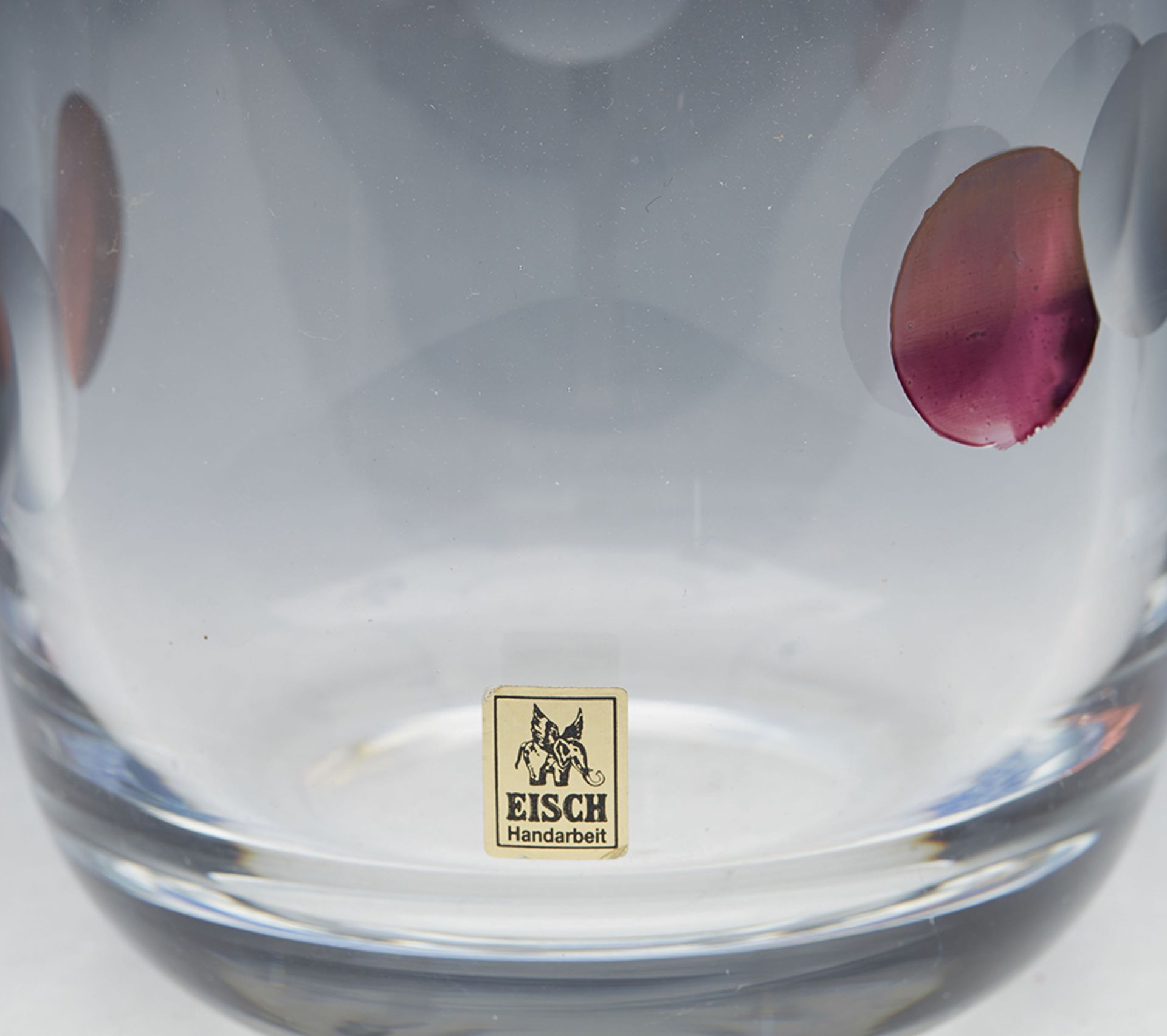 Vintage German Art Glass Vase By Erwin Eisch 20Th C. - Image 2 of 8