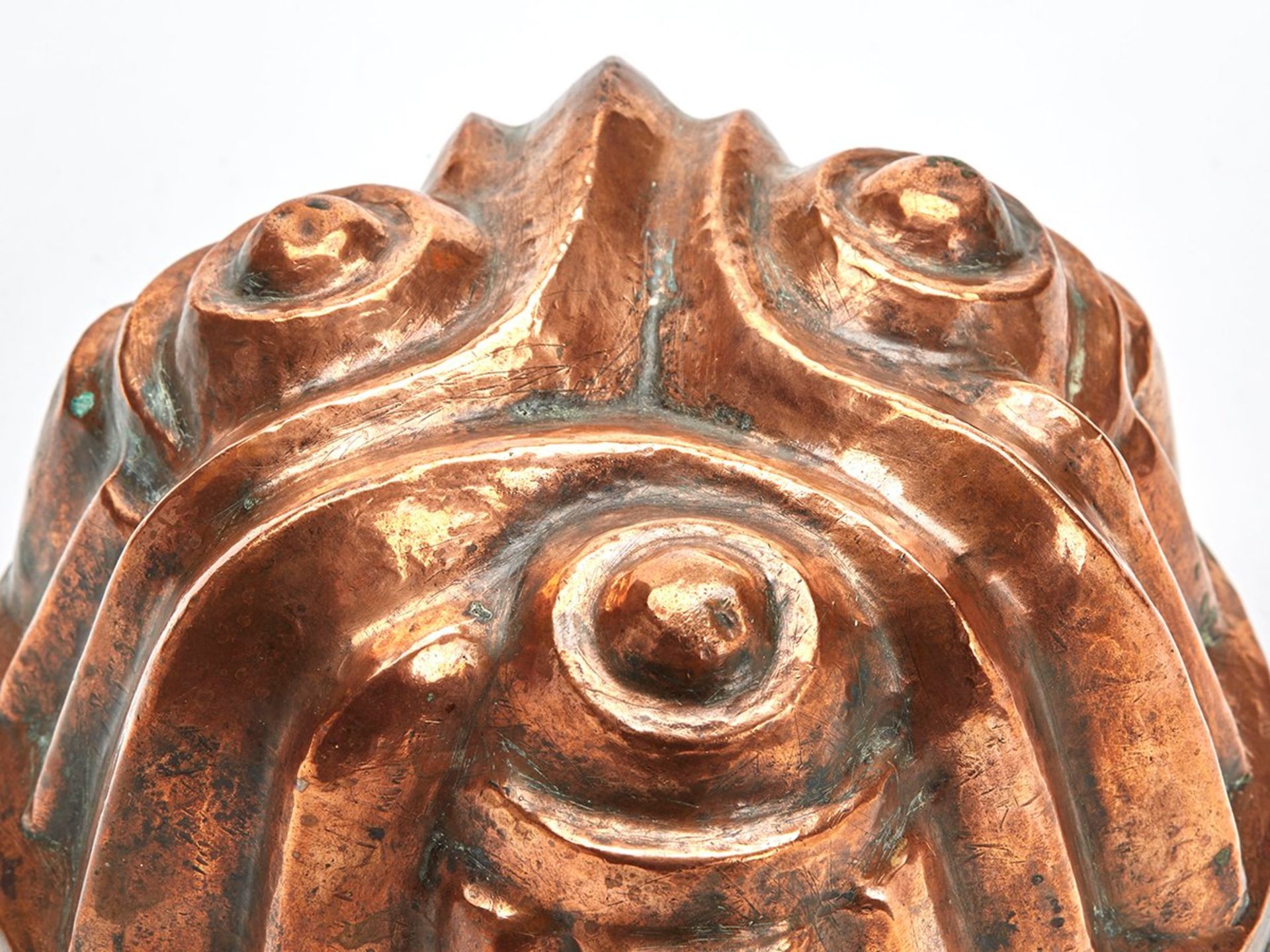 Antique Lined Copper Aspic/Jelly Mould 19Th C. - Image 3 of 7