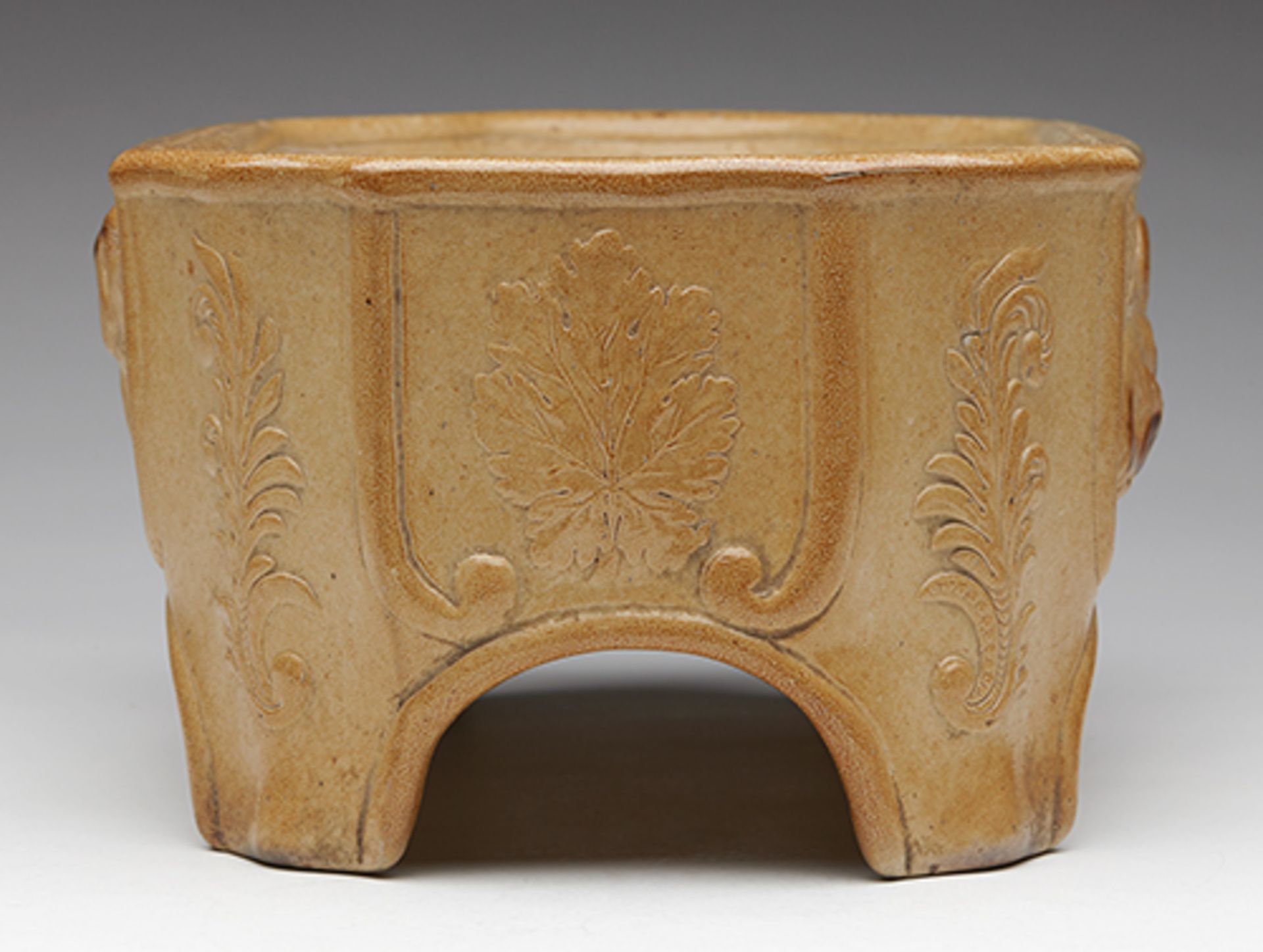 Antique Brampton Salt Glazed Dog Bowl C.1850 - Image 12 of 21