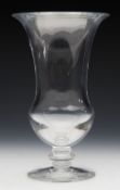 Vintage Baccarat Campana Shape Glass Vase Early 20Th C.