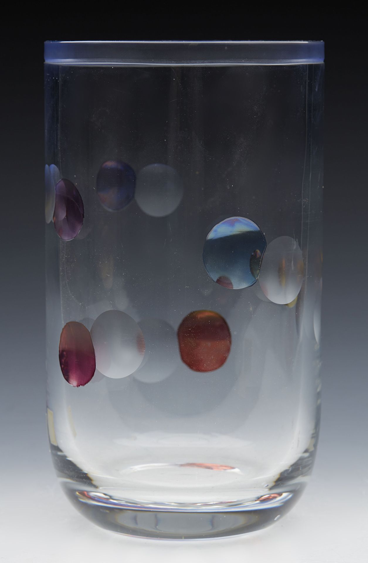 Vintage German Art Glass Vase By Erwin Eisch 20Th C. - Image 5 of 8