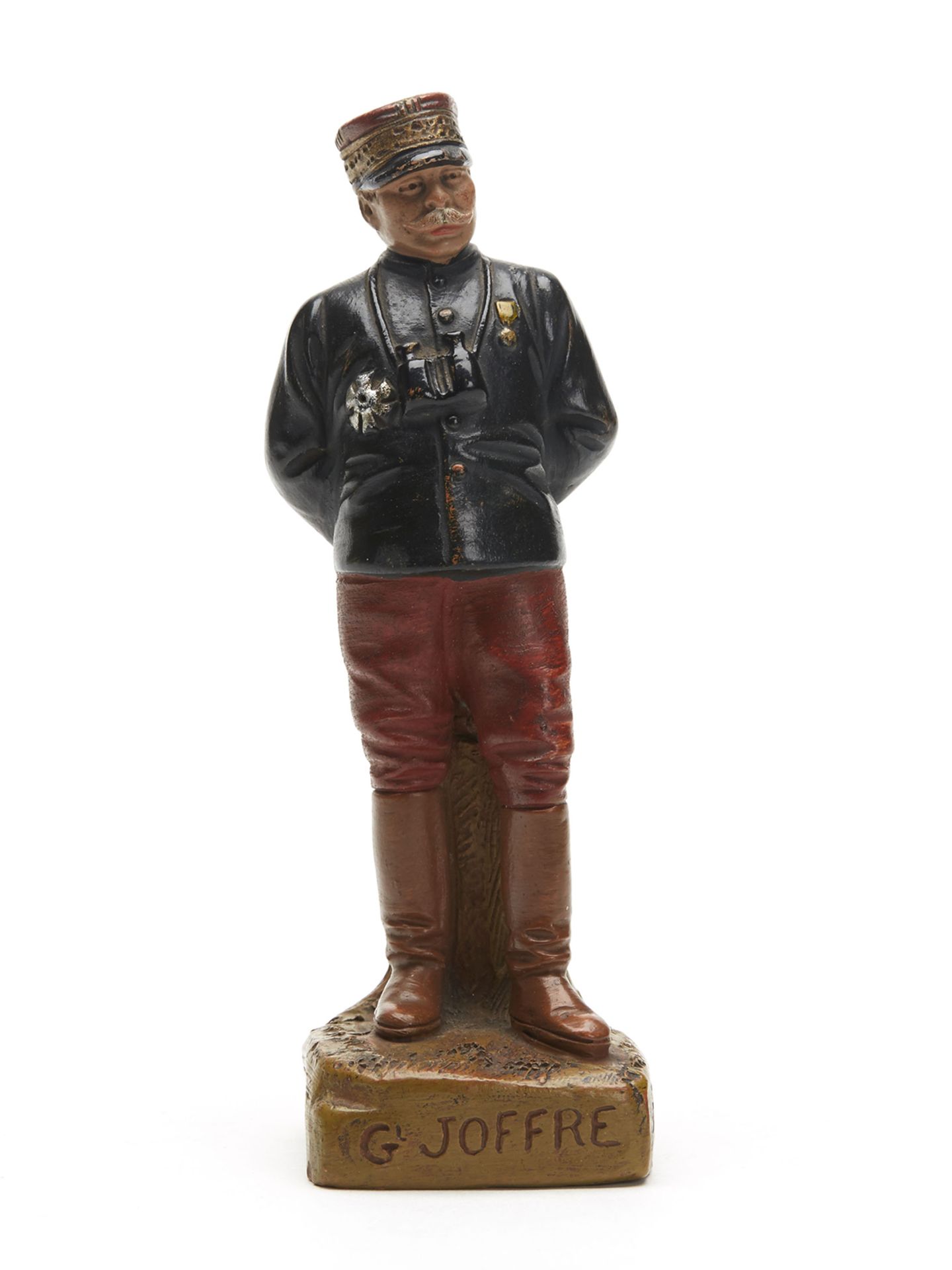 Rare Fontaine & Durieux Joffre Figure By F Foucher C.1914