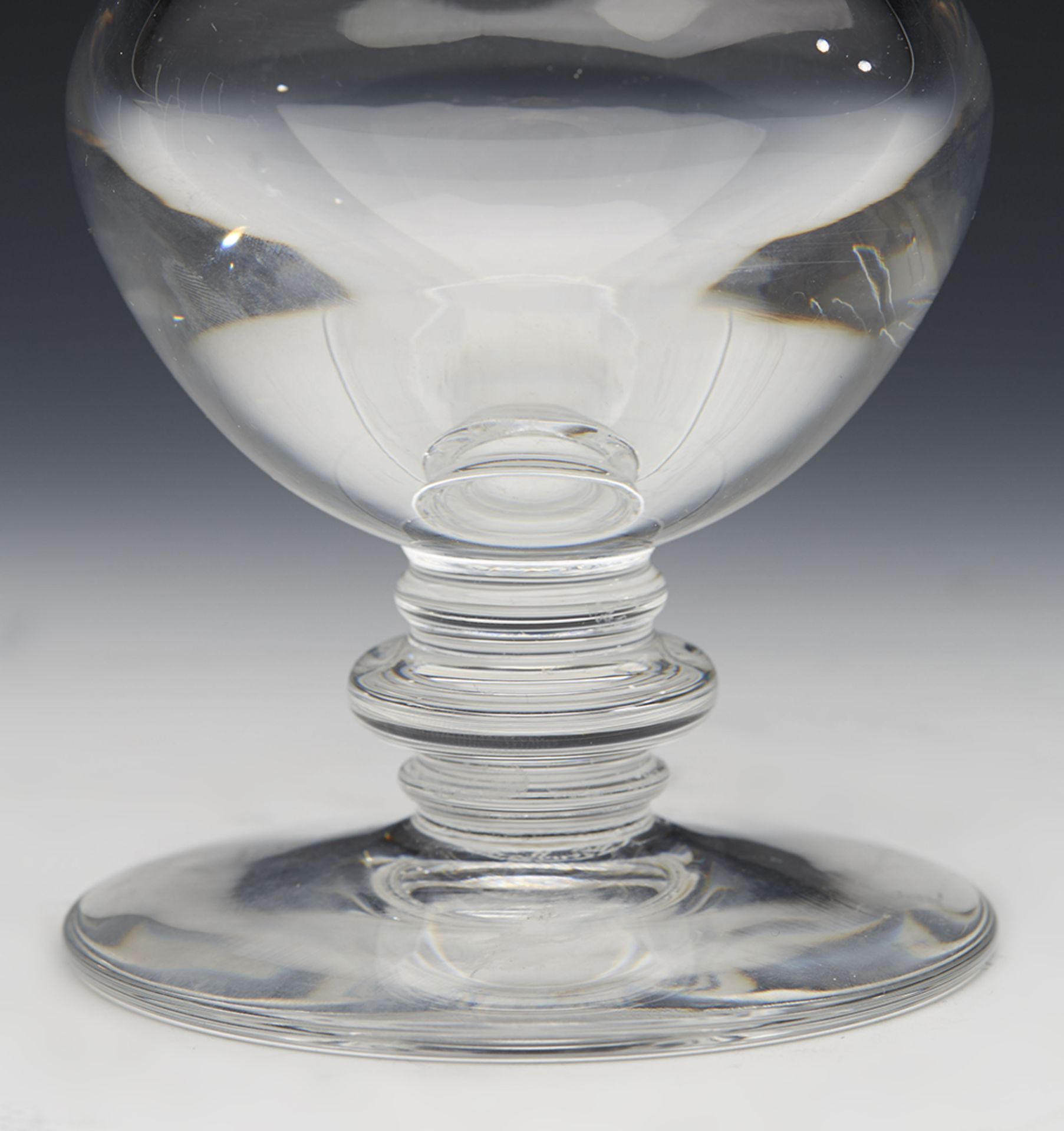 Vintage Baccarat Campana Shape Glass Vase Early 20Th C. - Image 2 of 6