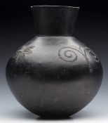 Antique Native American Terracotta Vase Or Pot 19/20Th C.