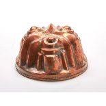 Antique Lined Copper Aspic/Jelly Mould 19Th C.