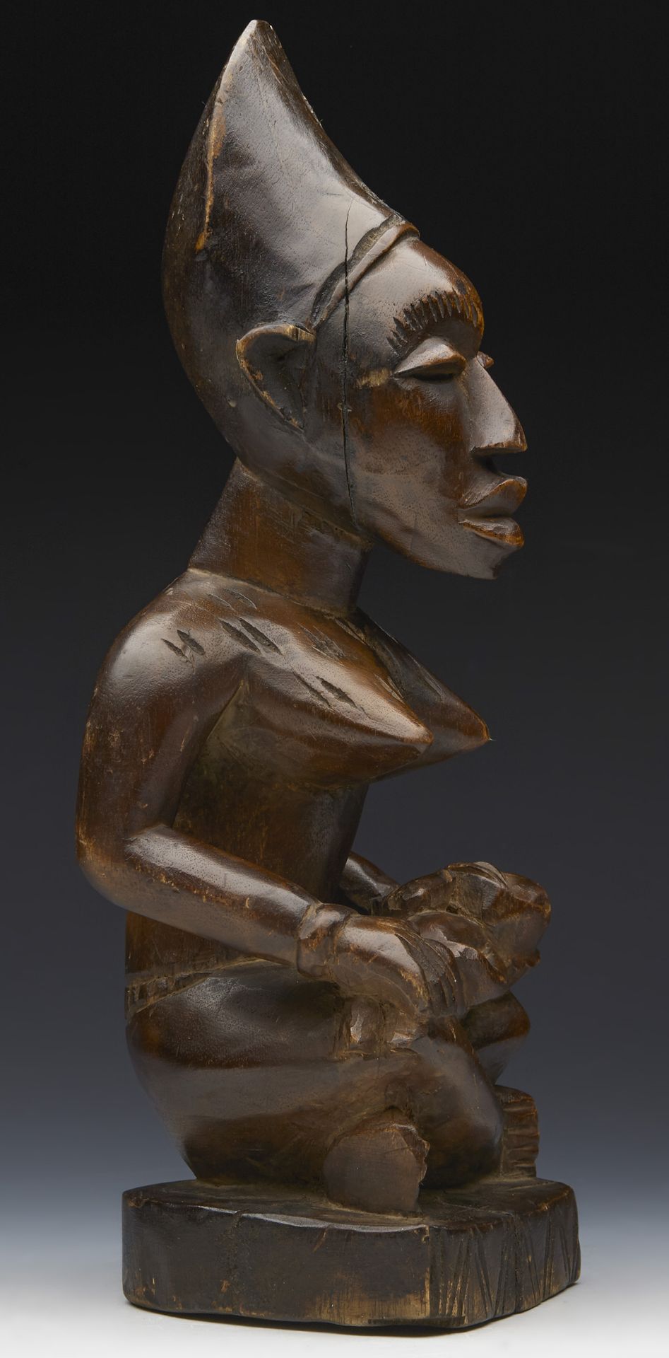 Vintage West African Figure 20Th C. - Image 4 of 10