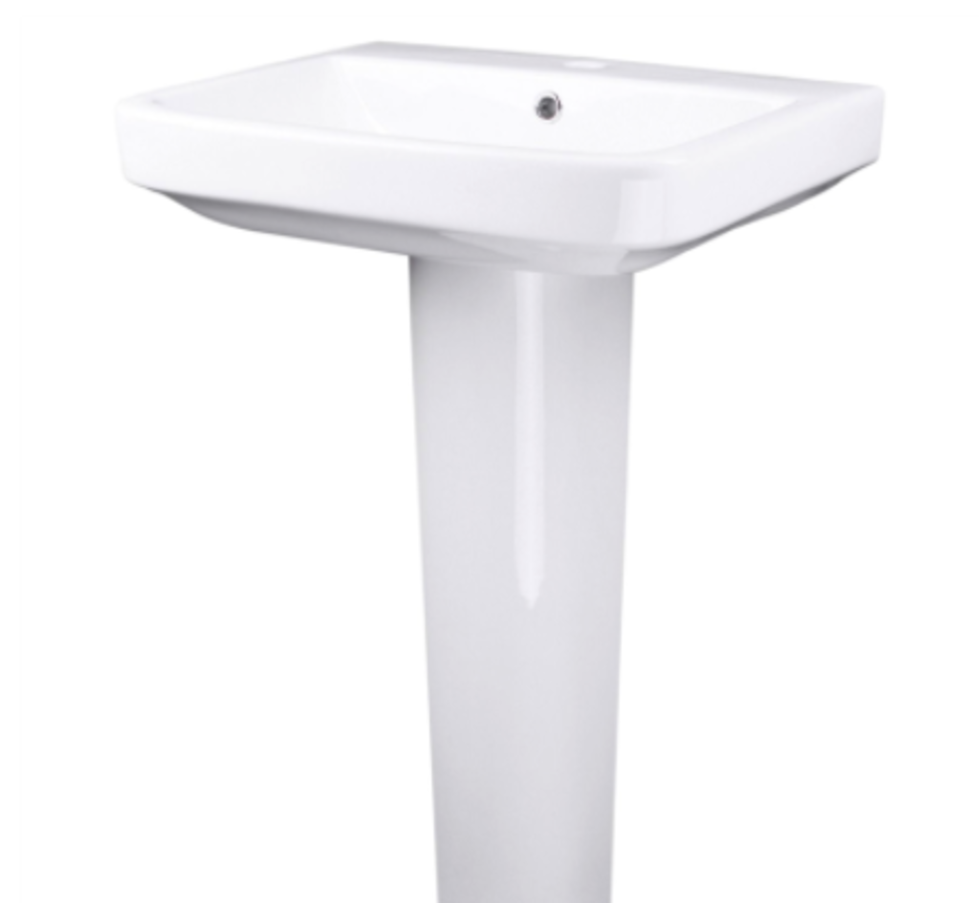 Pallet - 423 - 8 x Cadenza 1 Tap Hole Pedestal basin SKU - 381022 RRP £472 - Image 3 of 3