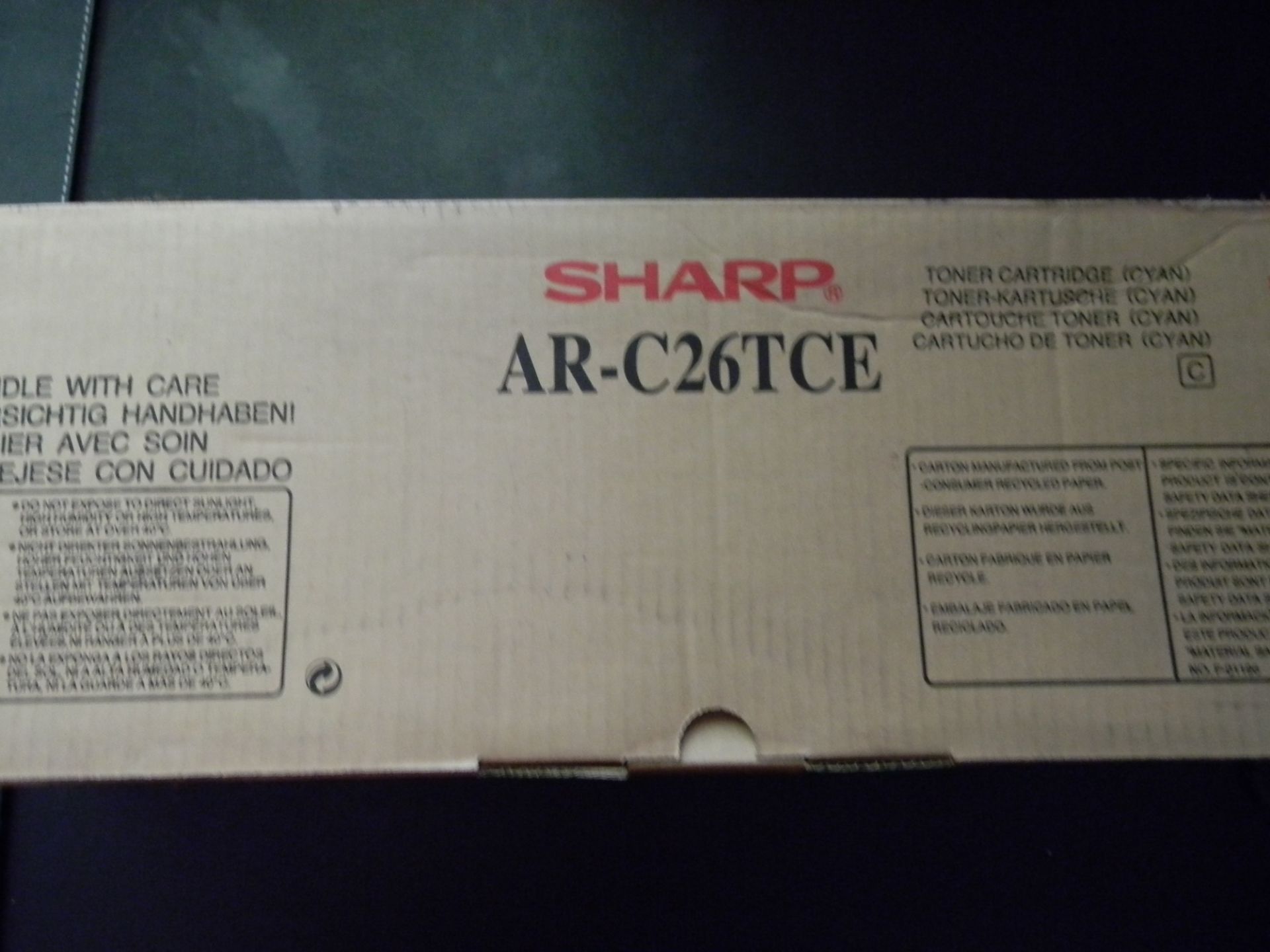 Sharp Toner Cartridge ARC26TCE for use with - Image 2 of 2