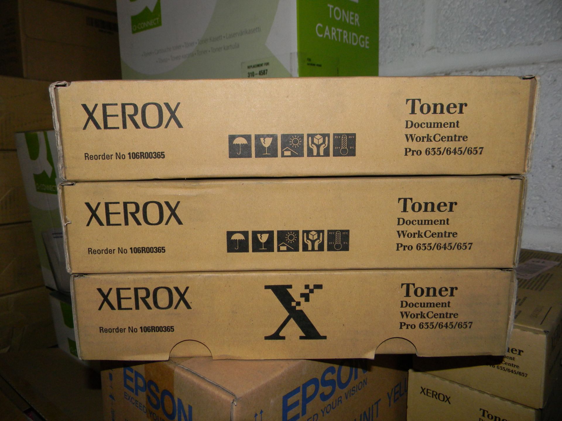 Xerox Black Toner for WorkCentre Pro 635/645/657 x 3