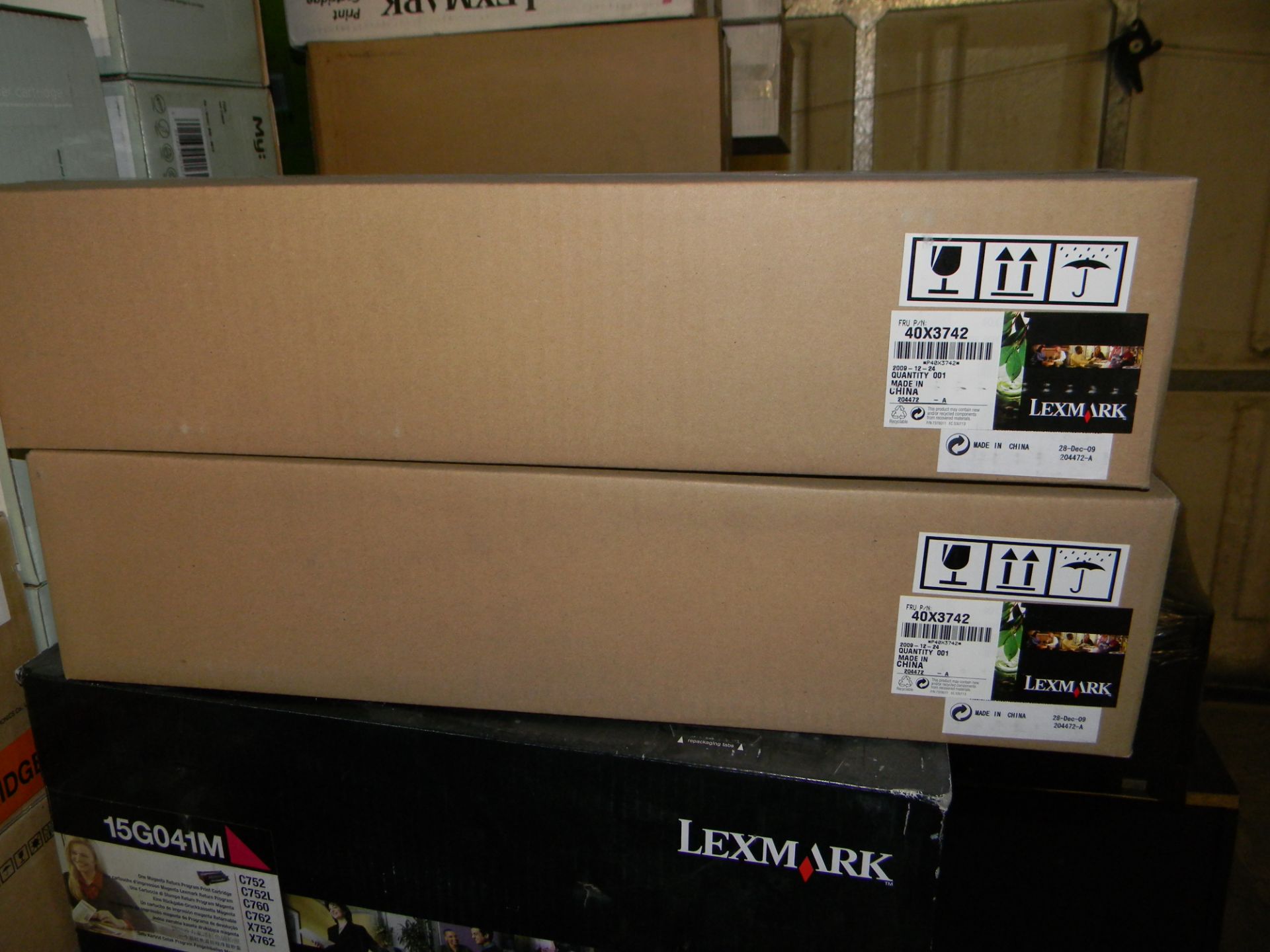 2 x Lexmark Toner 40X3742