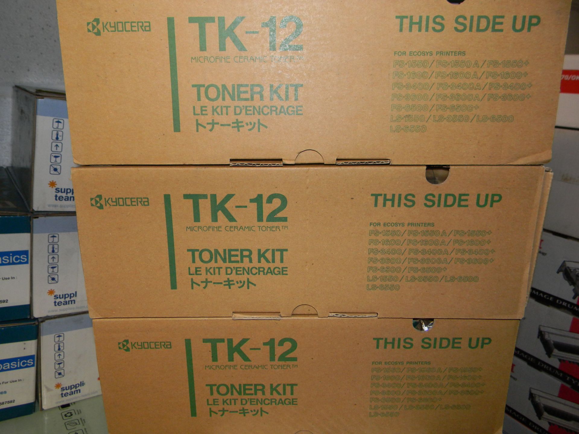 3 x Kyocery TK-12