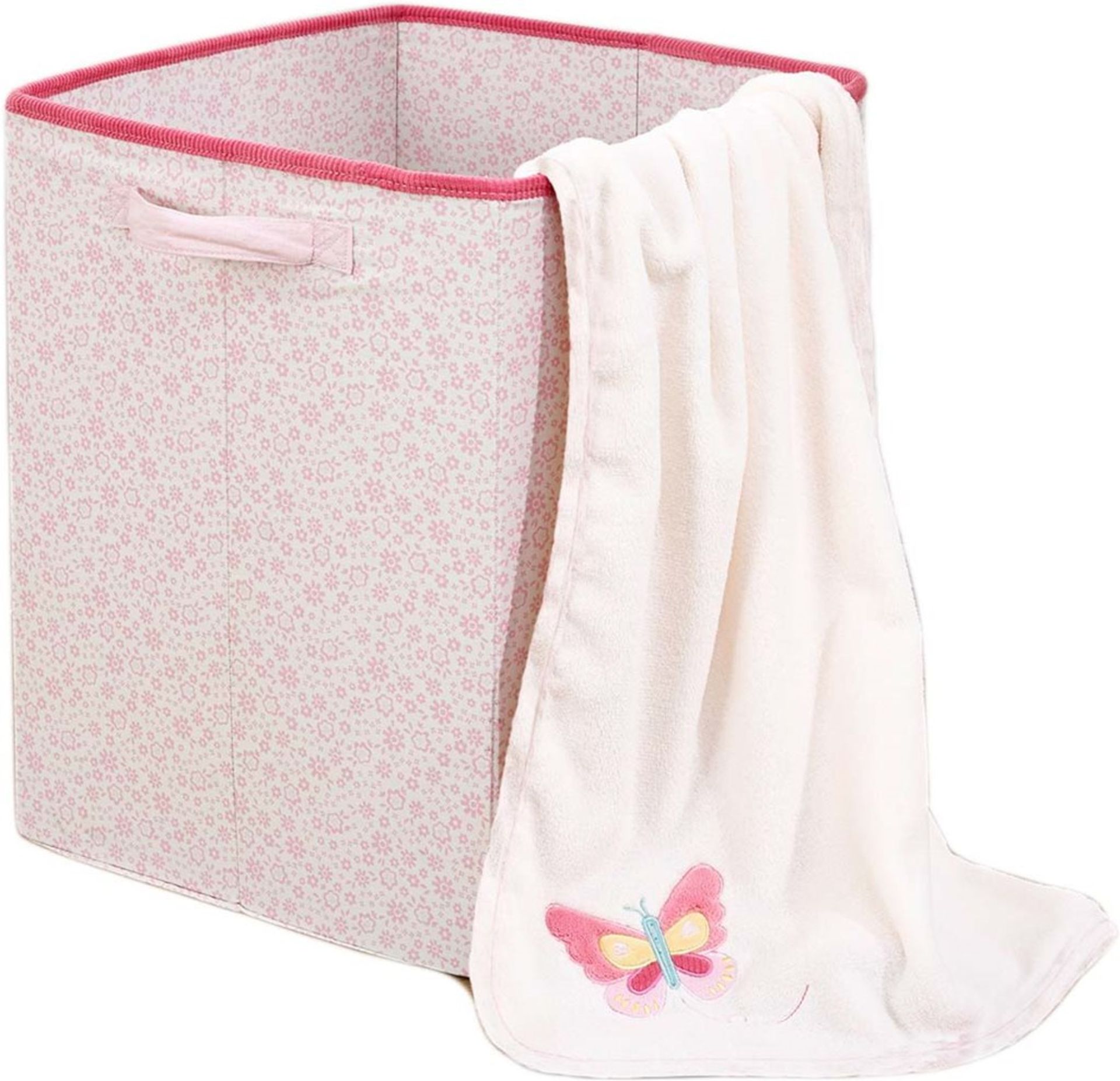 50 sets Beyond the Meadow Girls Storage Hamper/Toy Box/Laundry Basket (Pink) - Image 2 of 2