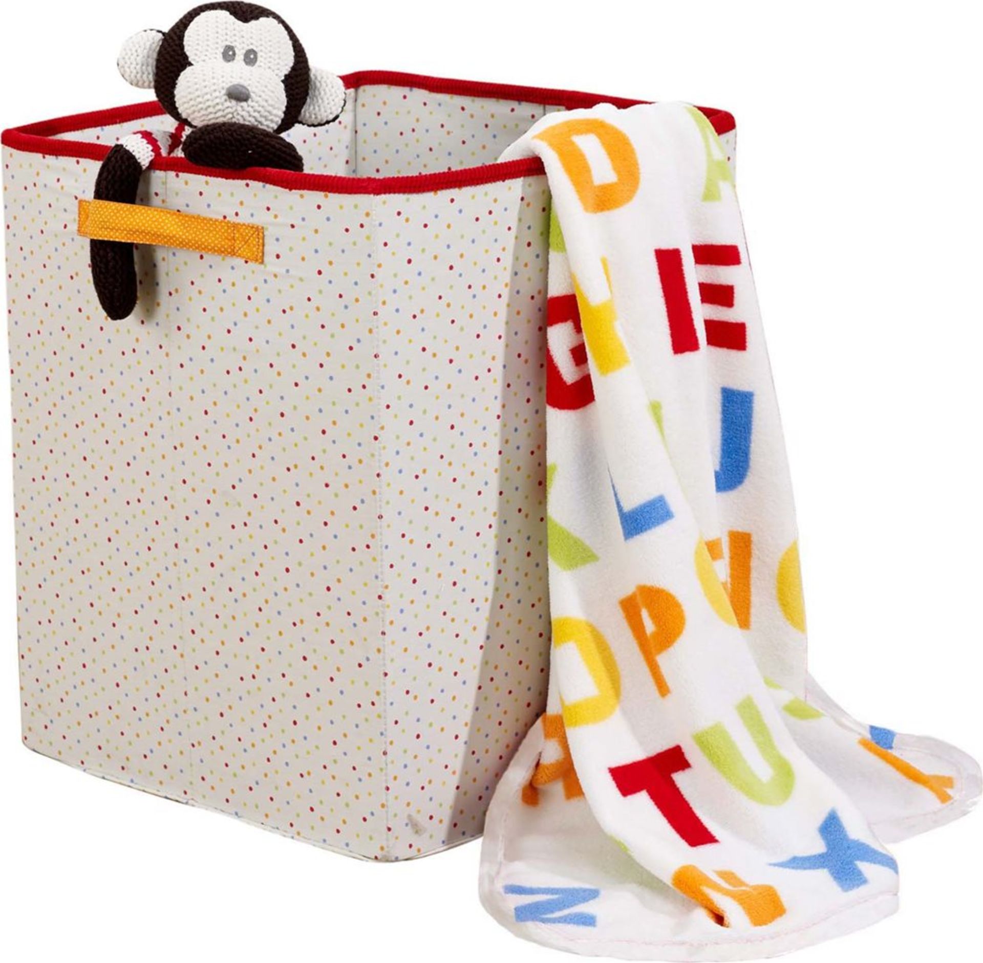 50 sets Jolly Jamboree Nursery Storage Hamper/Toy Box/Laundry Basket - Image 2 of 2