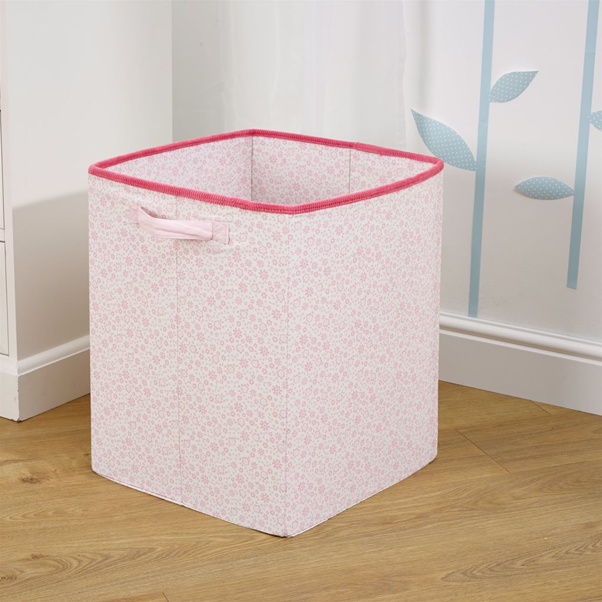 50 sets Beyond the Meadow Girls Storage Hamper/Toy Box/Laundry Basket (Pink)