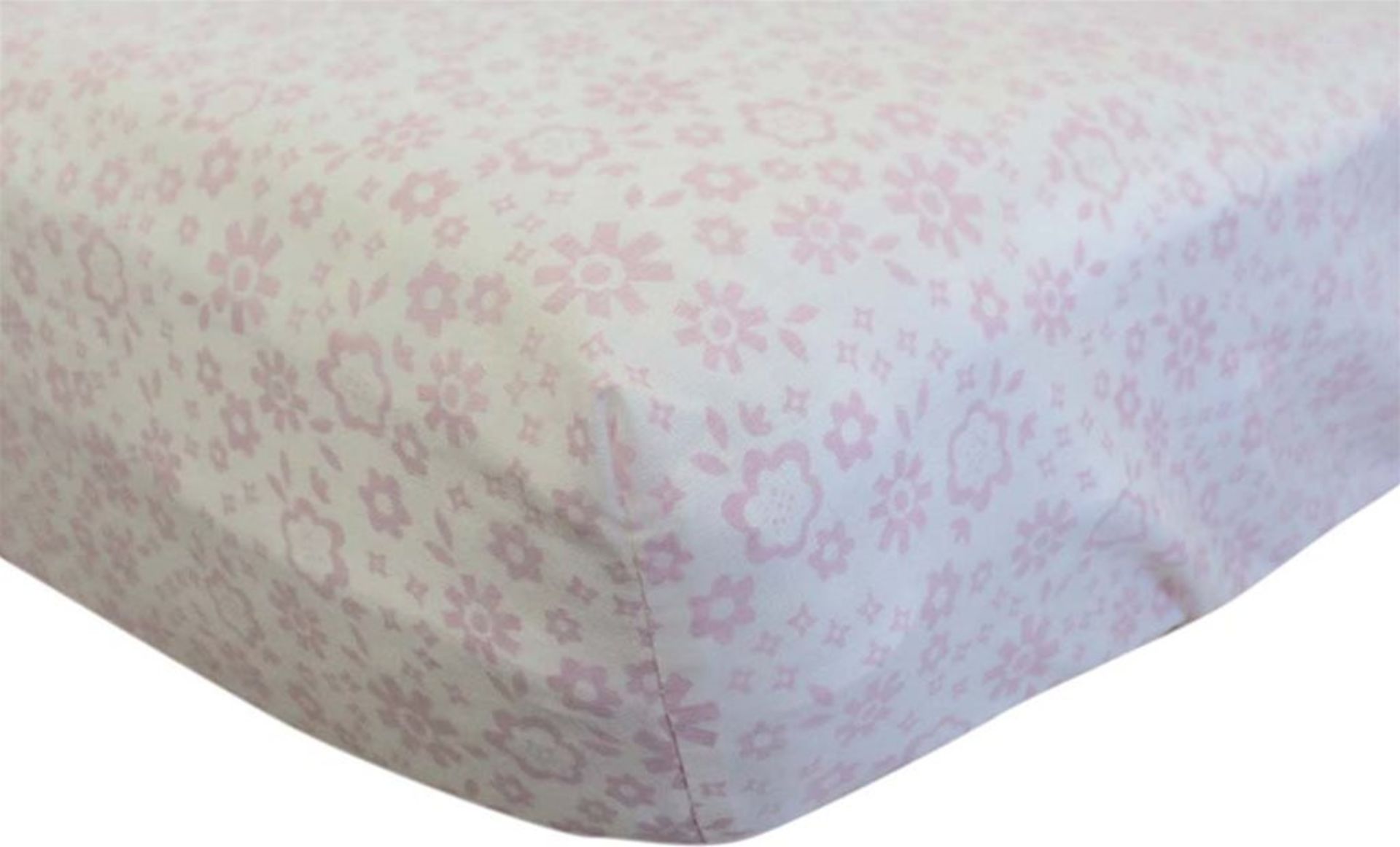 50 sets Beyond the Meadow Girl's Cotbed / Toddler Bed Fitted Sheet (140 x 70cm, Pink
