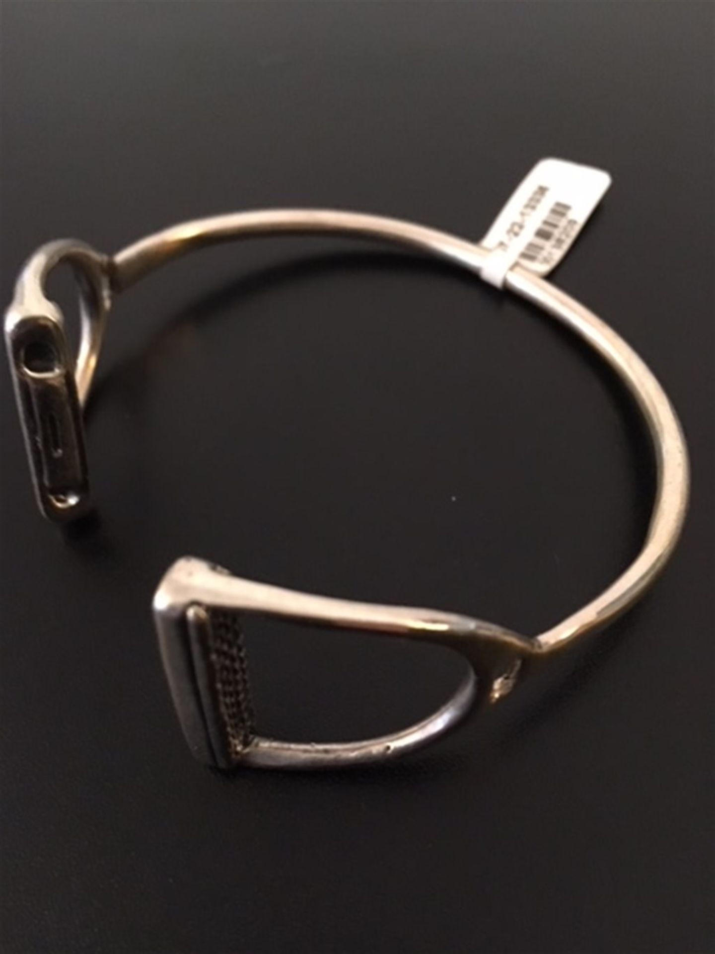 Silver bangle - Image 2 of 2