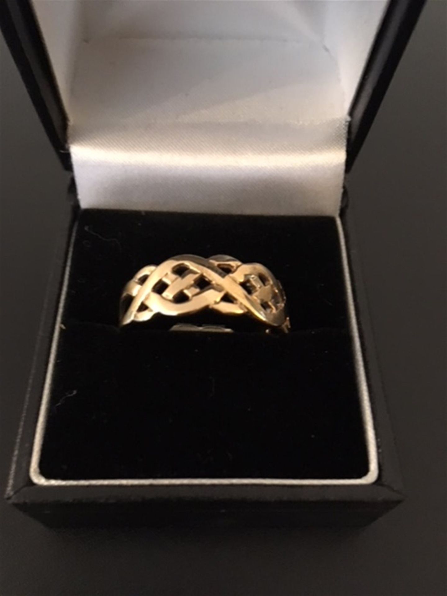 Gold Celtic ring