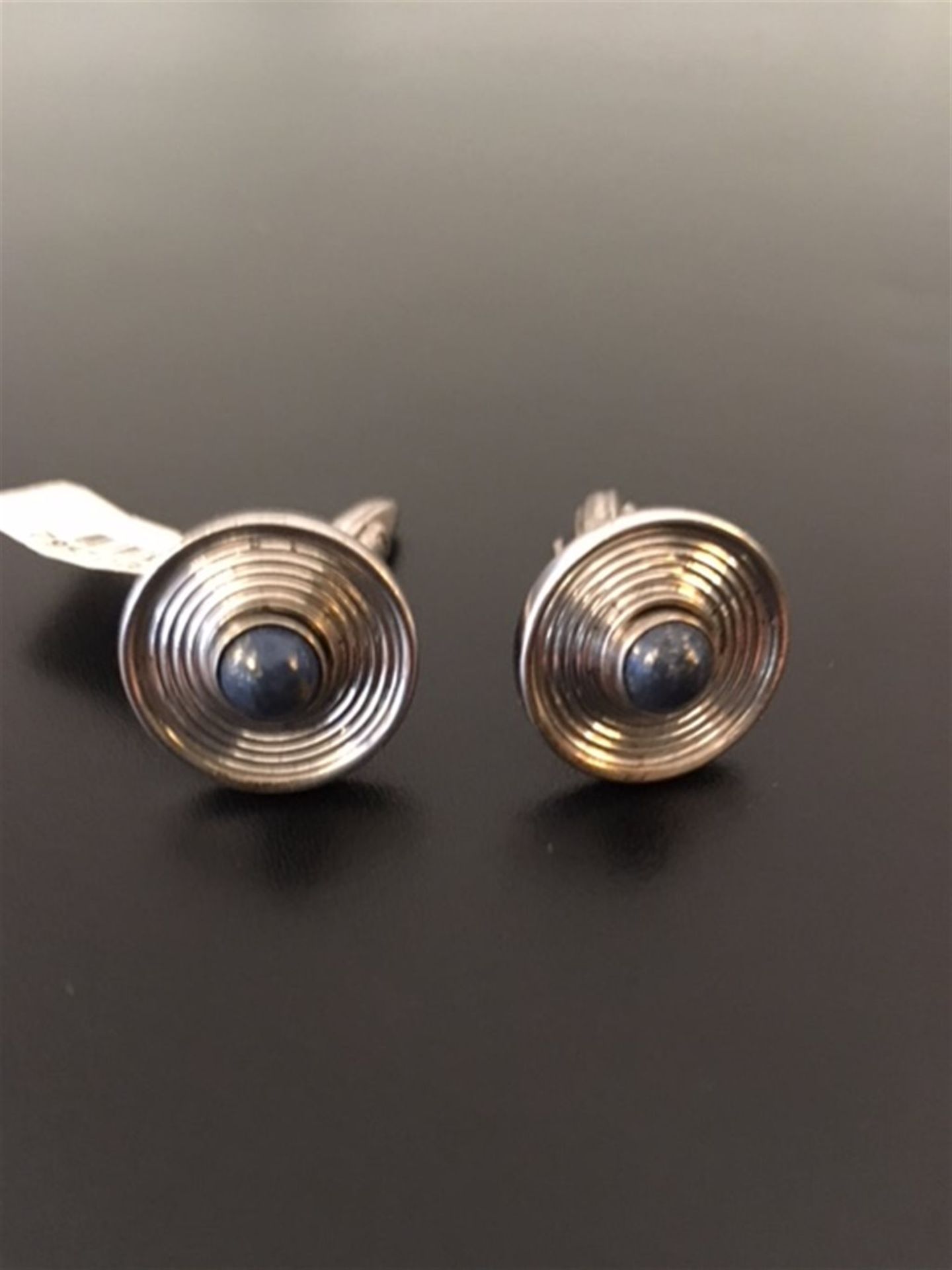 Silver cufflinks - Image 2 of 2