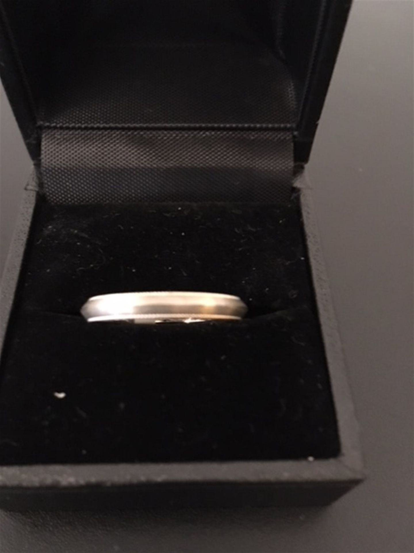 Platinum wedding band