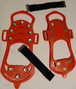 50x Red Premium Full Foot Snow Grippers