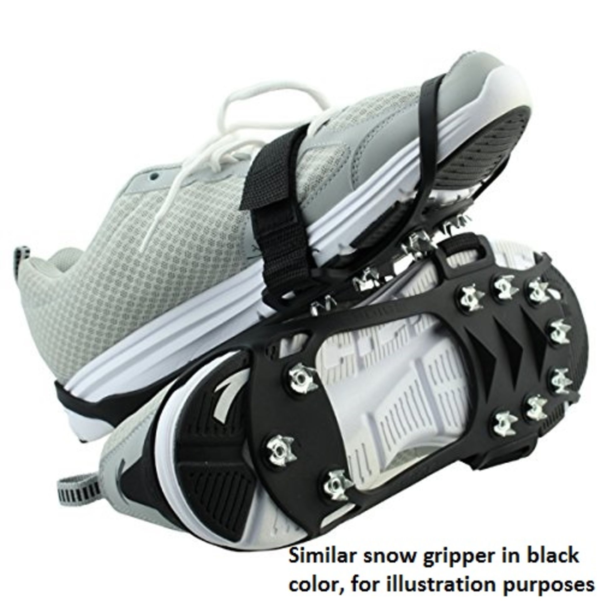 50x Grey Premium Full Foot Snow Grippers - Image 5 of 5