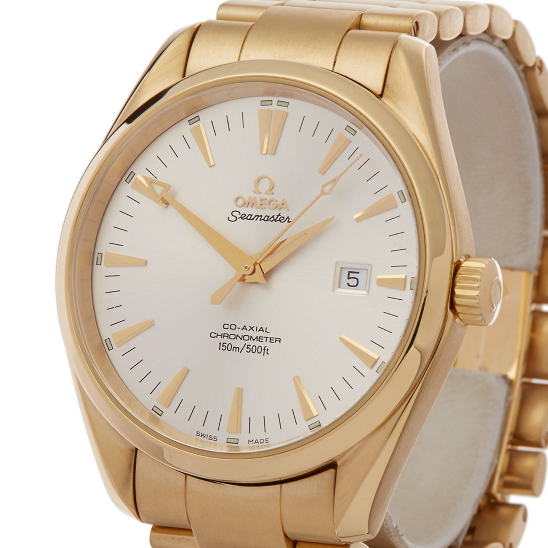 Omega Seamaster 18k Yellow Gold