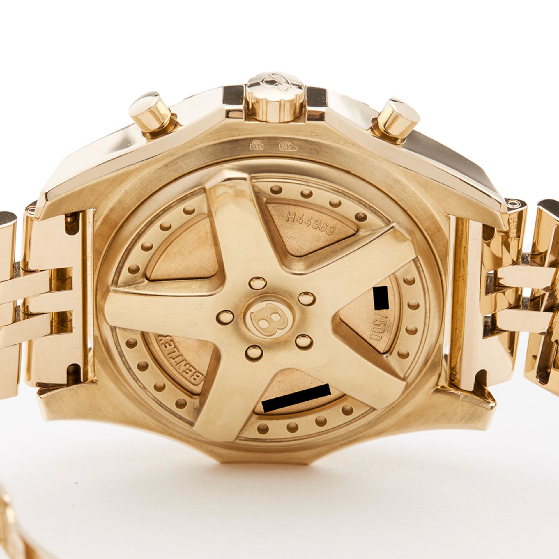 Breitling Bentley Chronograph 48mm 18k Yellow Gold - H44363 - Image 8 of 9