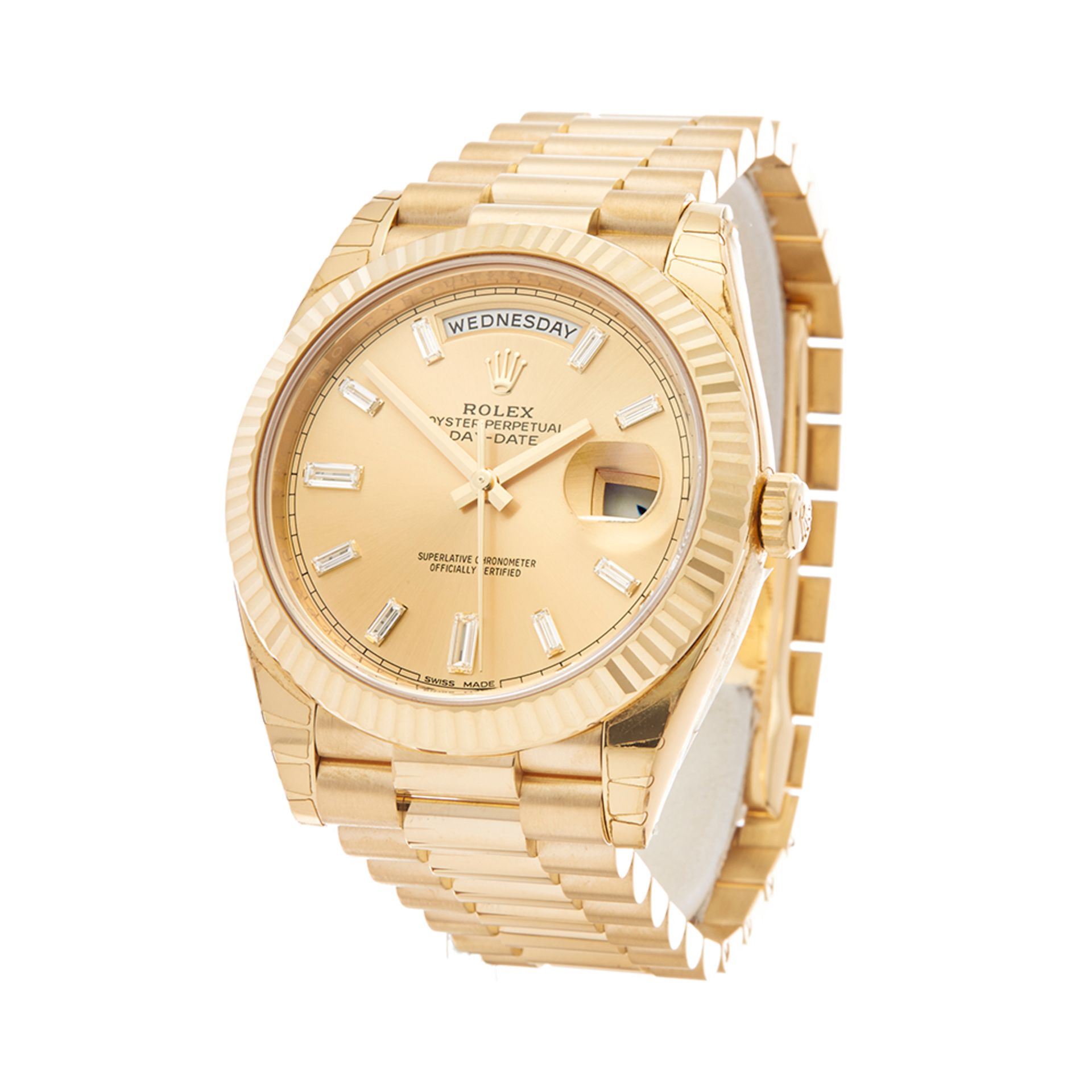 Rolex Day-Date 40mm 18k Yellow Gold - 228238 - Image 3 of 8