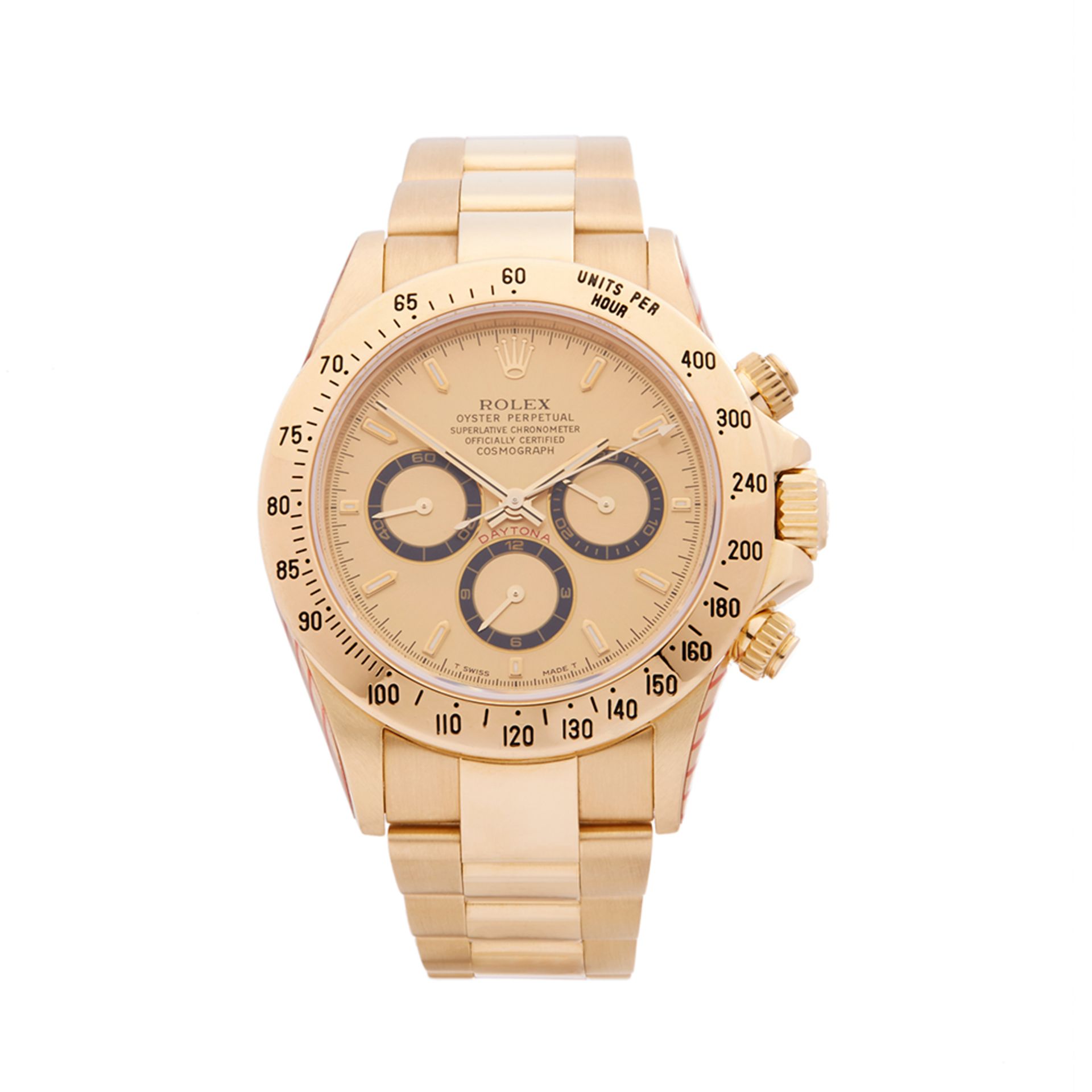 Rolex Daytona 40mm 18k Yellow Gold - 16528 - Image 2 of 8