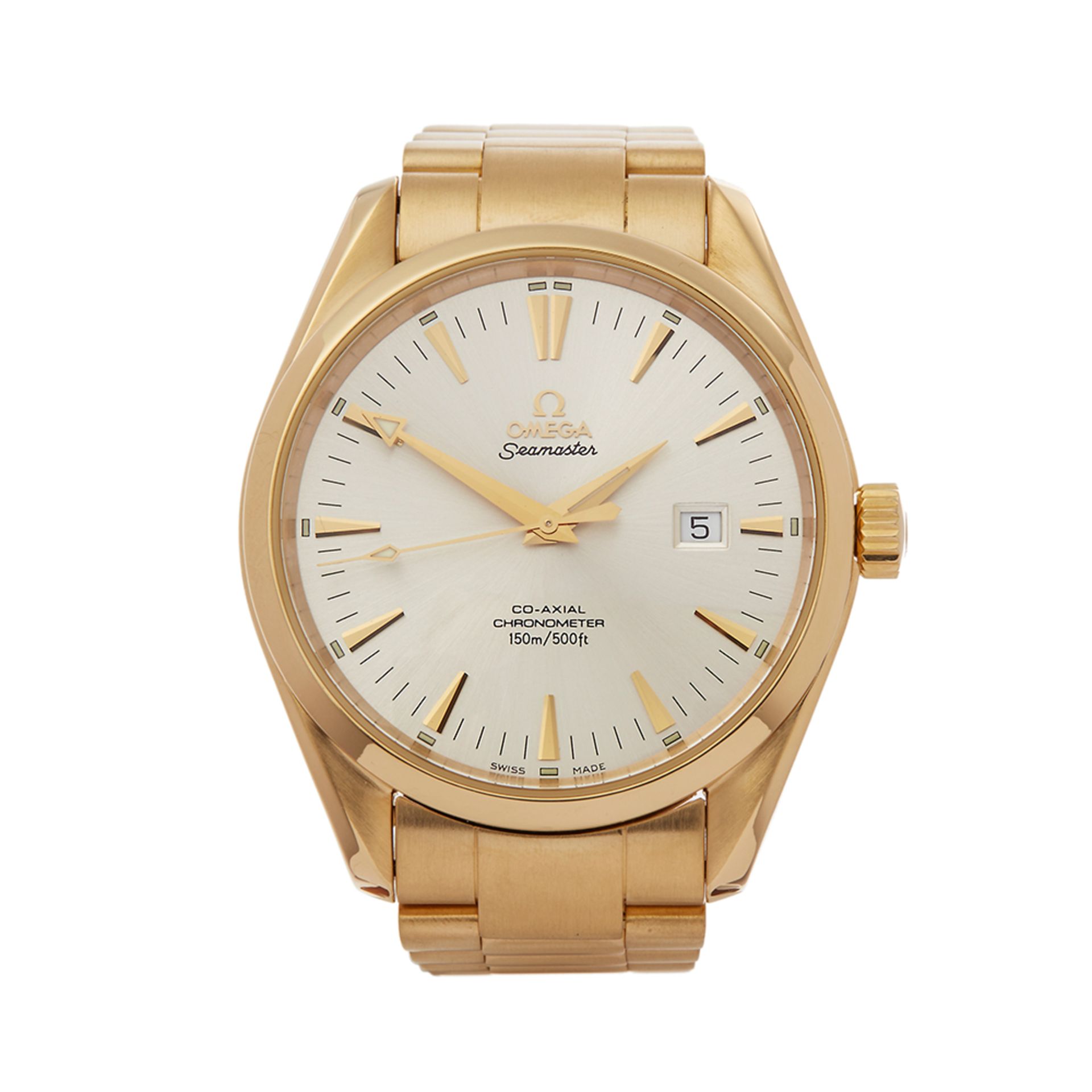 Omega Seamaster 18k Yellow Gold - Image 2 of 7