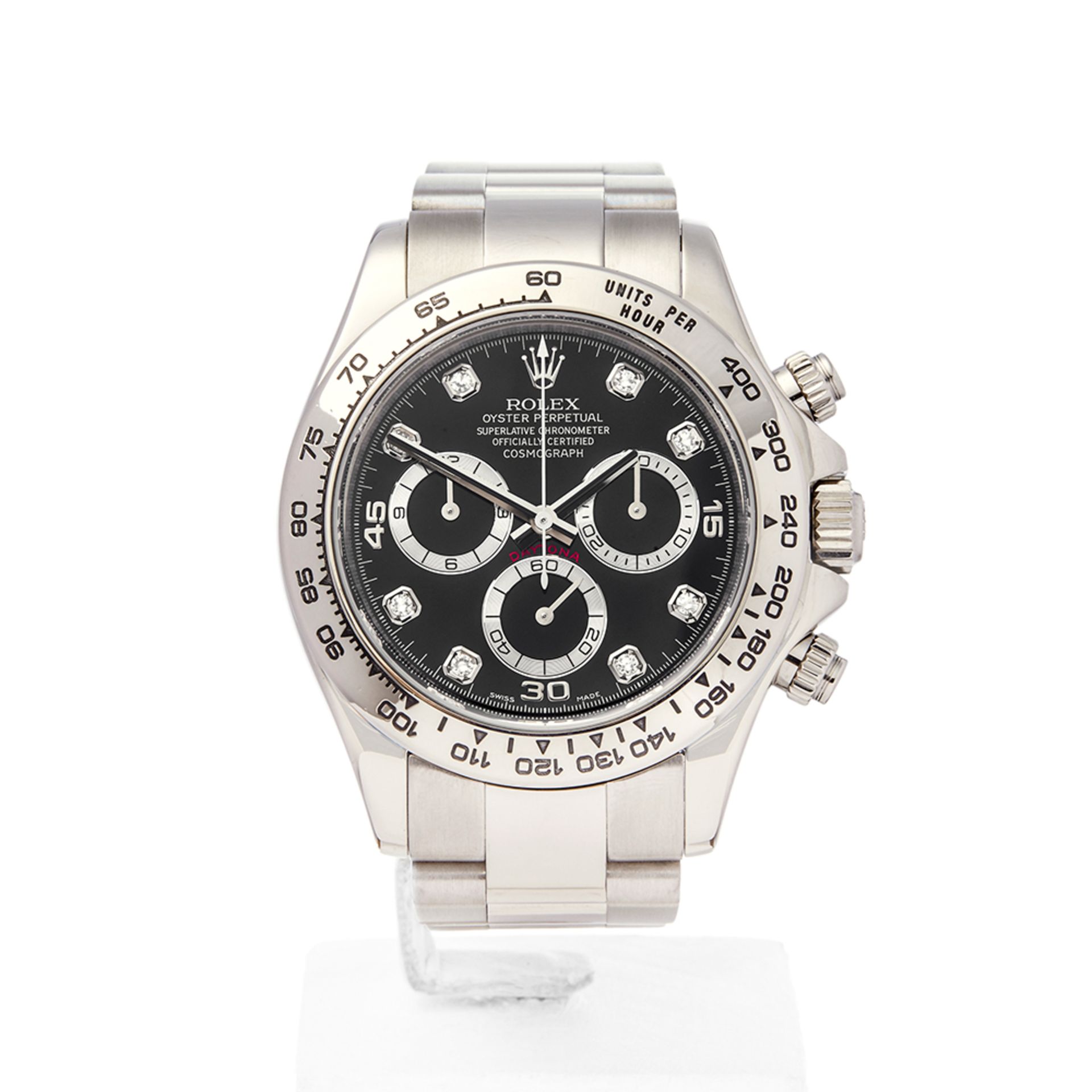 Rolex Daytona Chronograph 40mm 18k White Gold - 116509 - Bild 2 aus 7