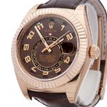 Rolex Sky Dweller 18k Rose Gold - 326135