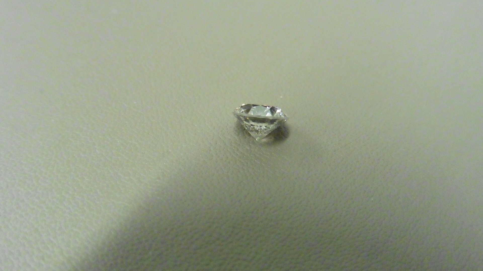 1.04ct brilliant cut diamond, loose stone.K colour and I1 clarity. 6.36 x 6.42 x 4.07mm. IGI - Image 2 of 5