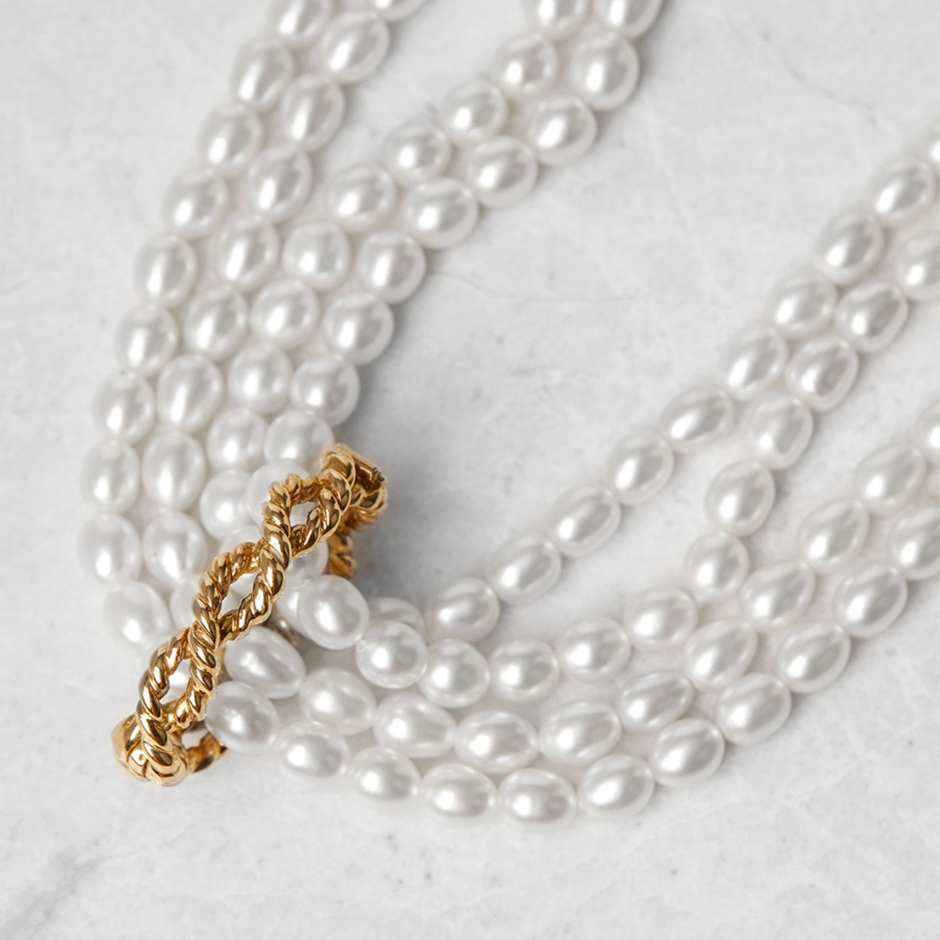 Tiffany & Co. Multi Strand Pearl Paloma Picasso Necklace - Bild 3 aus 6