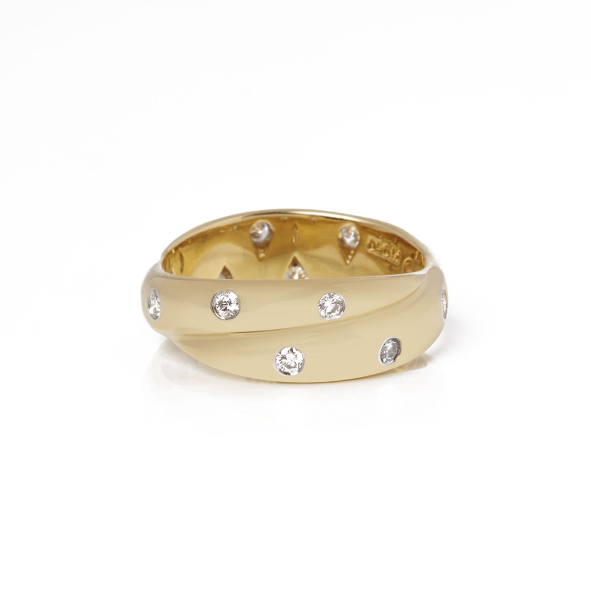 Tiffany & Co. 18k Yellow Gold Diamond Etoile Ring - Image 3 of 6