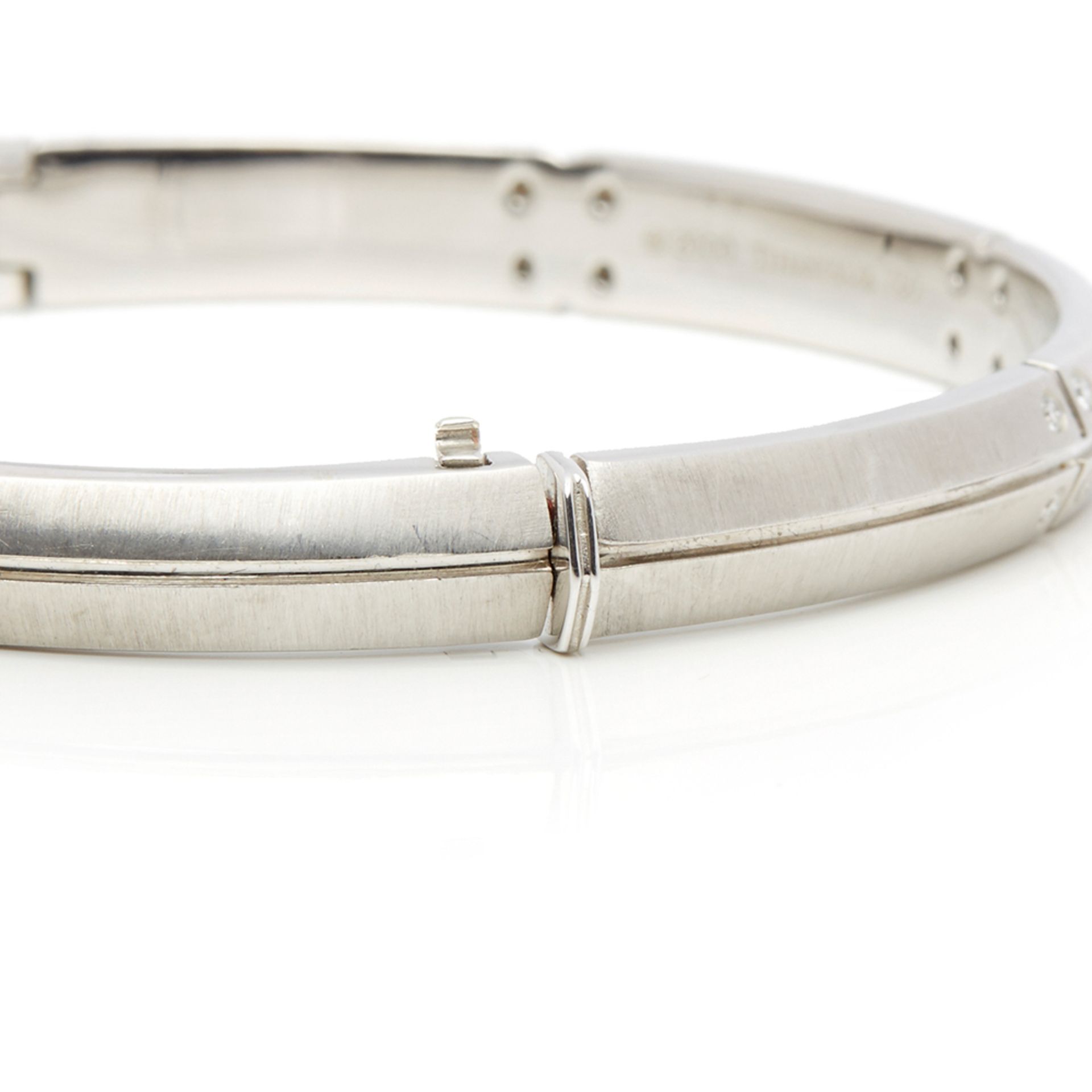 Tiffany & Co. 18k White Gold Diamond Streamerica Bracelet - Image 3 of 7