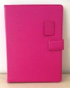 10 x Universal Magnetic Tablet Case / Stand for 7" to 8" Tablets in Hot Pink